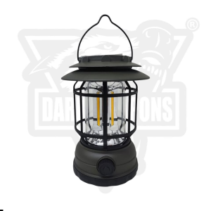 LÁMPARA SOLAR TÁCTICA RETRO